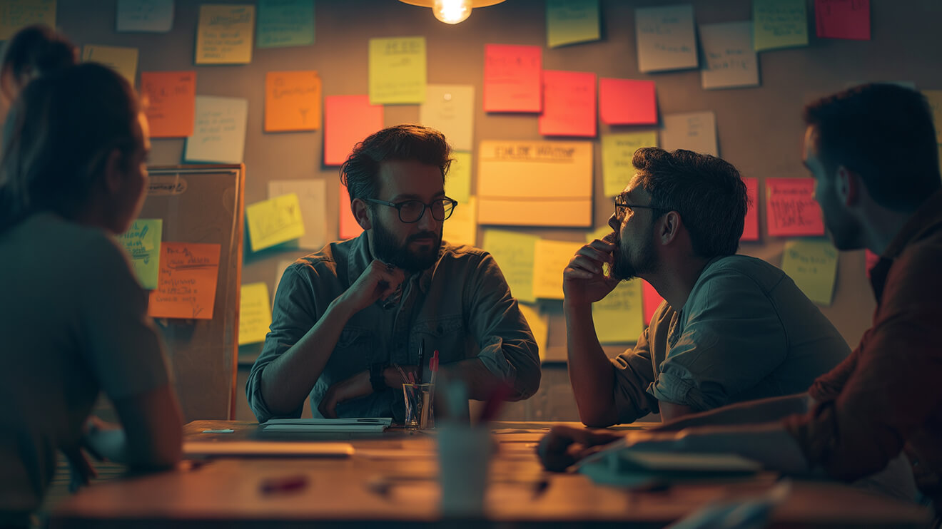 Group Brainstorming Session